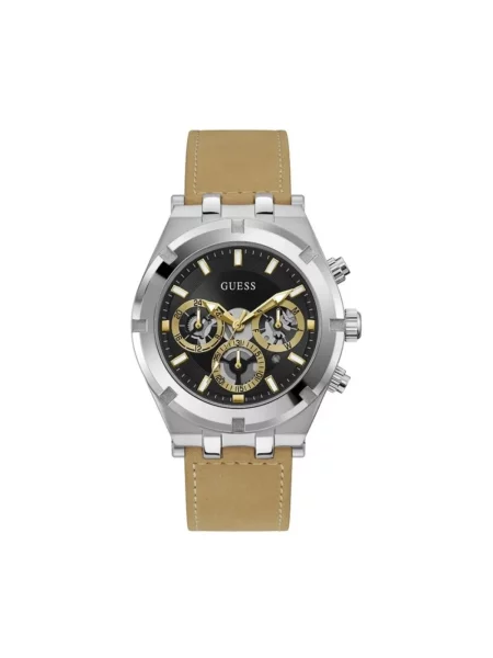 Zegarek Guess brązowy
