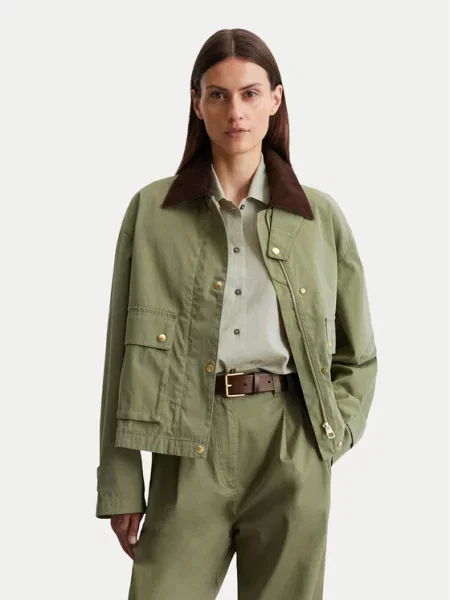 Marc O'Polo Jachetă cămașă verde