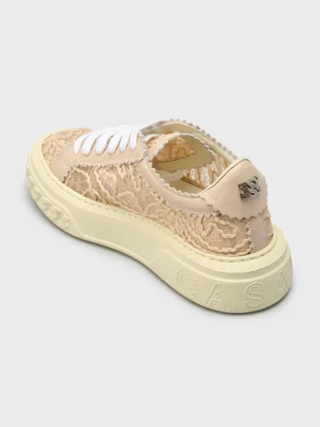 Кеды Casadei розовые