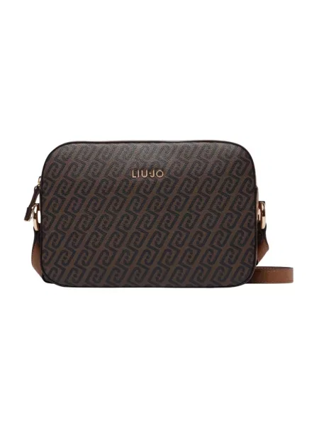 Liu Jo torebka crossbody z imitacji skóry brązowa