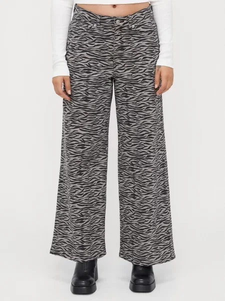Only Petite Jeans ONLMADISON gri deschis negru