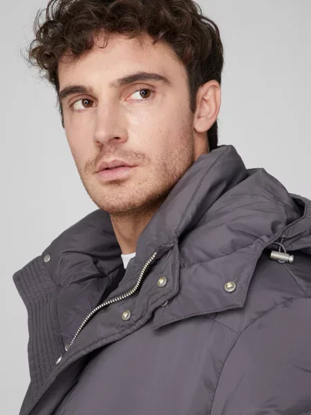 Пуховик Prpy сірий