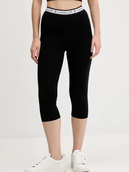 Pantaloni Tommy Jeans negru