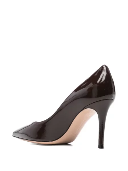 Pantofi cu toc Gianvito Rossi din piele maro