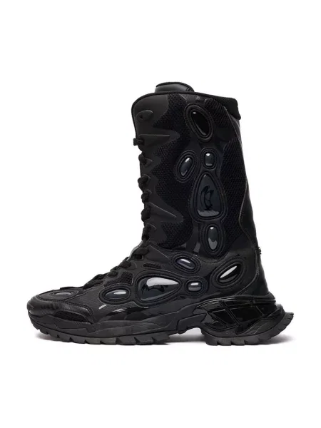 Rombaut botine NUCLEO BOOT femei cu plat negru