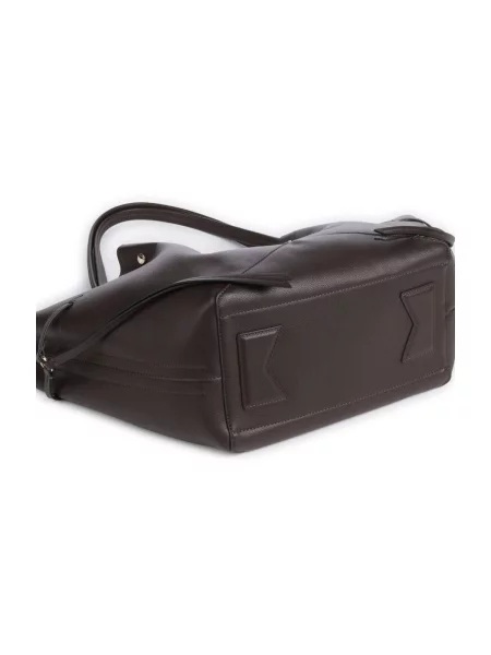 Geantă shopper Karl Lagerfeld din piele maro
