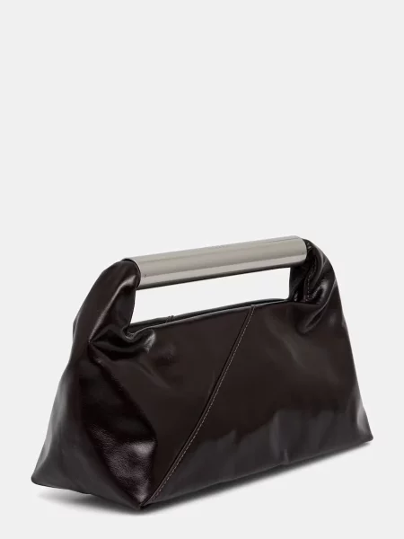 Кожаная сумка-багет Mm6 Maison Margiela