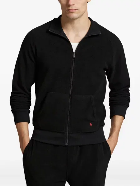 Șapcă Polo Ralph Lauren de mătase cu broderie cu dungi negru