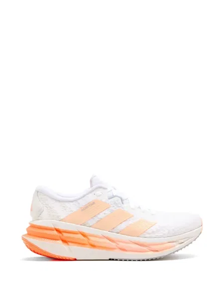 Sneakerși Adidas Adizero alergare cu motiv cu inimi de catifea cord roșu
