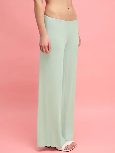 Штани для дому Leinle NUA світло-зелений модал зелені