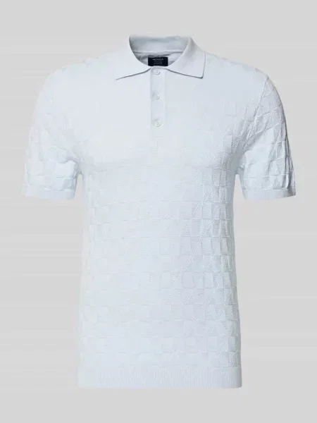 Koszulka polo o kroju regular fit z fakturowanym wzorem Mcneal