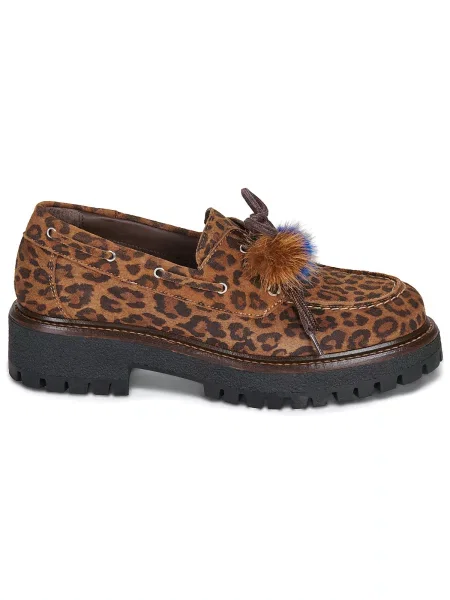 Pantofi Meline maro