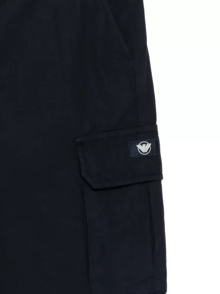 Šortky cargo Emporio Armani s autogramem modré