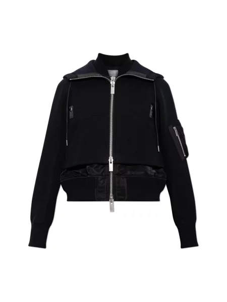 Kurtka bomber Sacai czarny