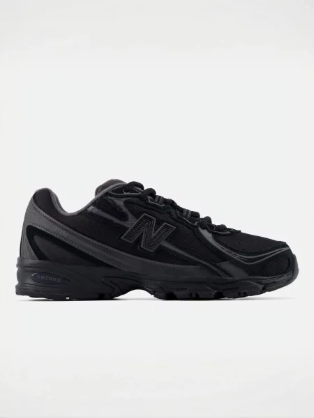 Повседневные кроссовки New Balance с сеткой в сеточку черные