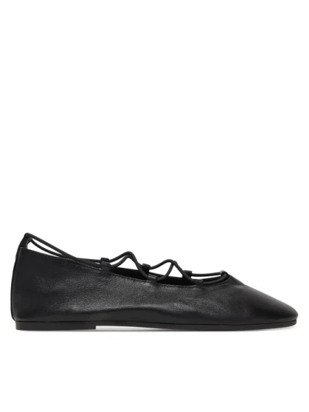 Baleríny Steve Madden Bombshell čierna
