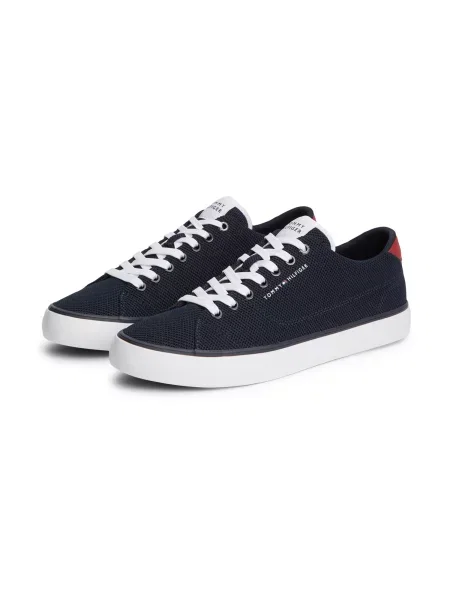 Sneakerși Tommy Hilfiger roșu
