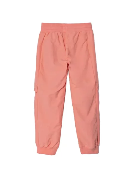 Spodnie cargo dziecięce Adidas różowe