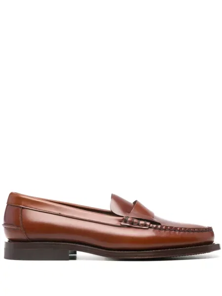 Pantofi loafer Hereu din piele maro