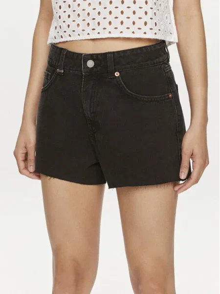 United Colors Of Benetton Pantaloni scurți de blugi negru