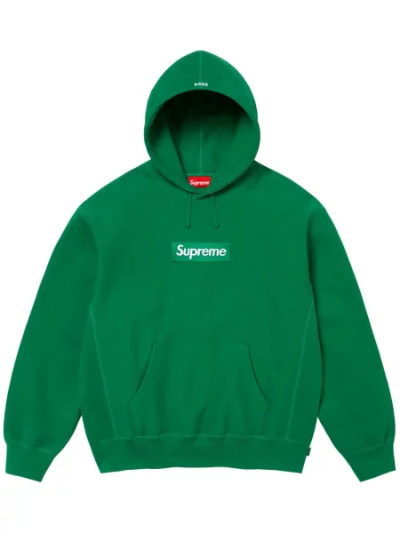 Hanorac cu glugă Supreme verde