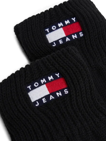 Pánske rukavice Tommy Hilfiger Heritage čierna