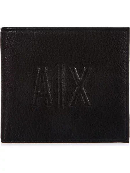 Portfel Armani Exchange czarny