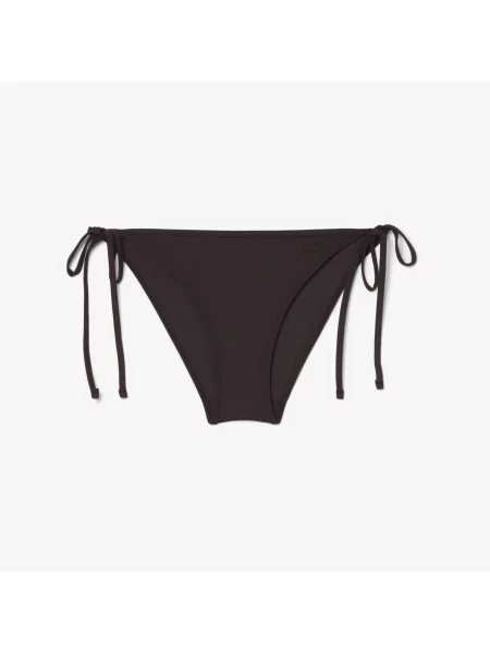Lacoste Dół Od Bikini Ciemnobrązowy brązowy