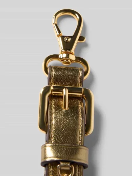 Zawieszka Lauren Ralph Lauren skórzana żółta
