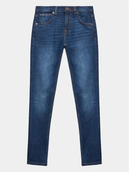 Guess Blugi Skinny Fit albastru