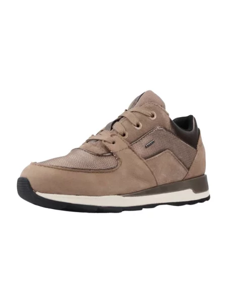 Sneakerși Geox maro