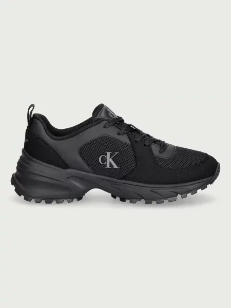Calvin Klein HIKE RUNNER LACE UP SU MESH WMN sneakers Γυναικεία μαύρο