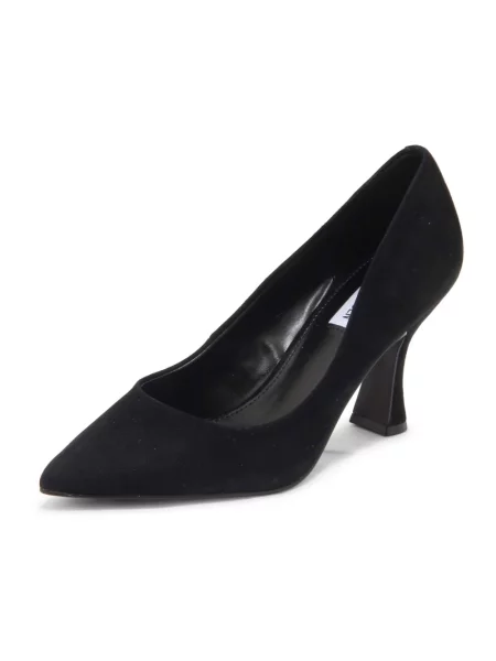 Czółenka Steve Madden zamszowa czarna