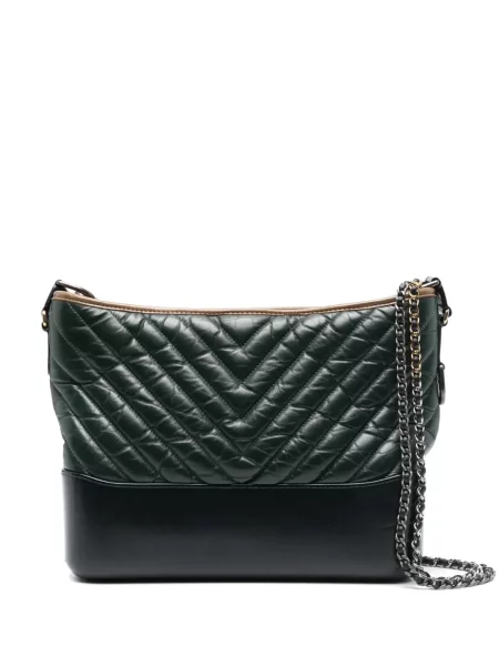 Kabelka Chanel Pre-owned zelená