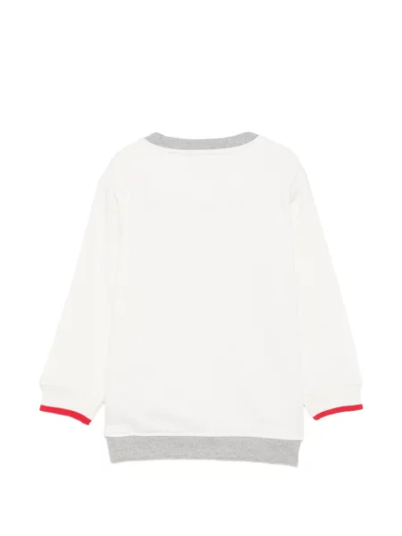 Sweter dziecięcy Trussardi biały
