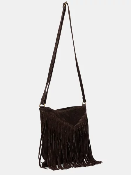 Замшева сумочка Answear.LAB коричневий
