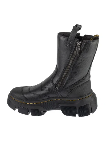 Dr. Martens bőr csizma DMXL Rigger platformos fekete