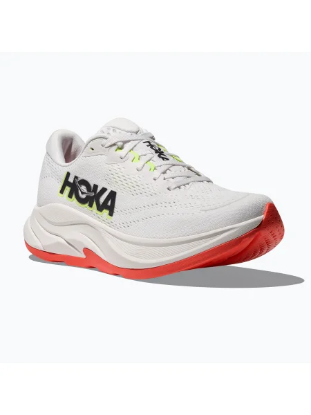 Дамски обувки за бягане HOKA Rincon 4 frost/neon yuzu бяло