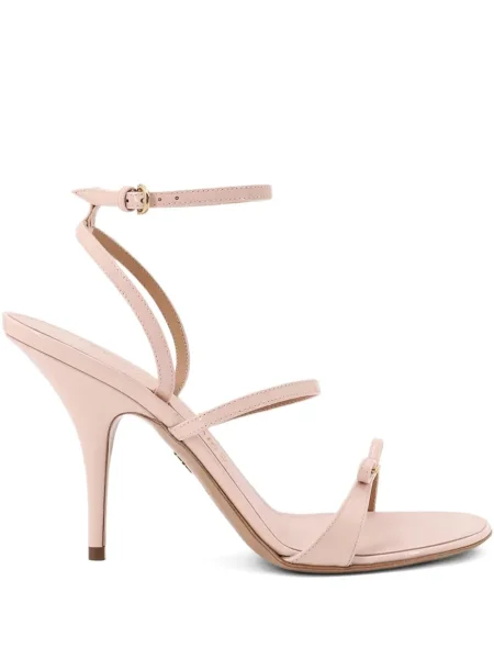 Sandale Ferragamo cu funde roz
