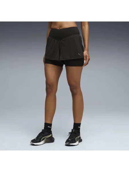 Szorty PUMA SHAPE 2 w 1 3" Odzież S czarny