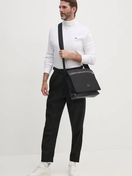 Лонгслів Lacoste однотонний білий
