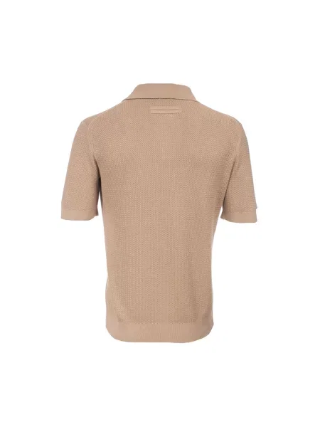 Koszulka polo Zegna brązowa