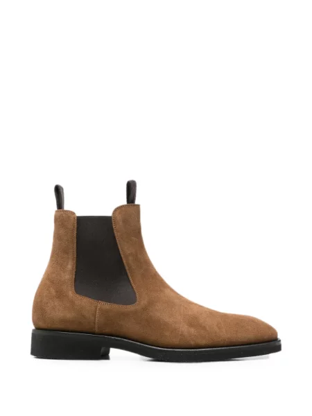 Botine chelsea Tom Ford din piele de căprioară maro