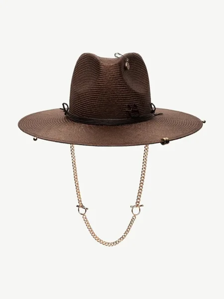 Šešir Ruslan Baginskiy Fedora Hat smeđa