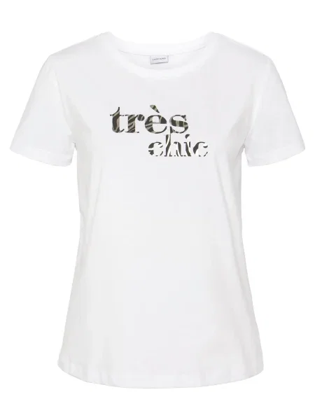 LASCANA Tricou negru alb