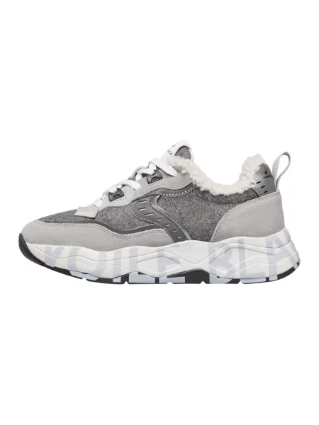 Sneakersy Voile Blanche zamszowe szare