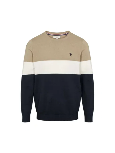 U.S. POLO ASSN. Pulóver UMRene' bézs