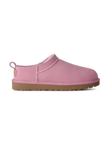 Papuci de casă Ugg din piele clasici roz