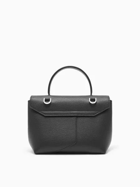 Кожаная сумка Emporio Armani черная