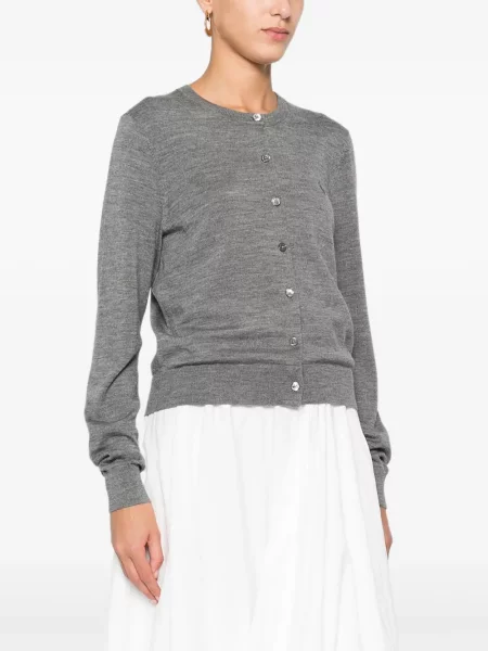 Boxeri Polo Ralph Lauren plisat cu broderie din piele gri